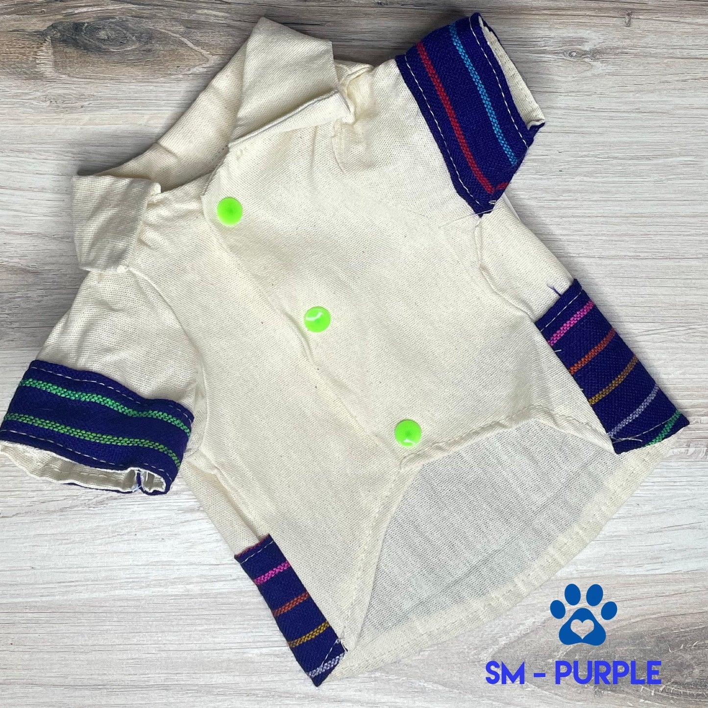 Mexican Style Dog Guayabera Shirt - Cambaya