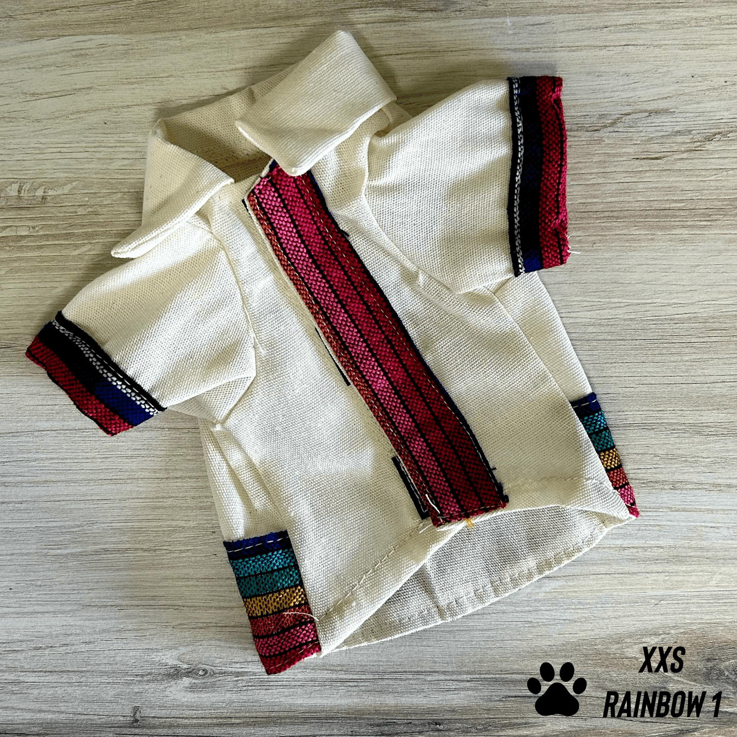 Mexican Style Dog Guayabera Shirt - Cambaya