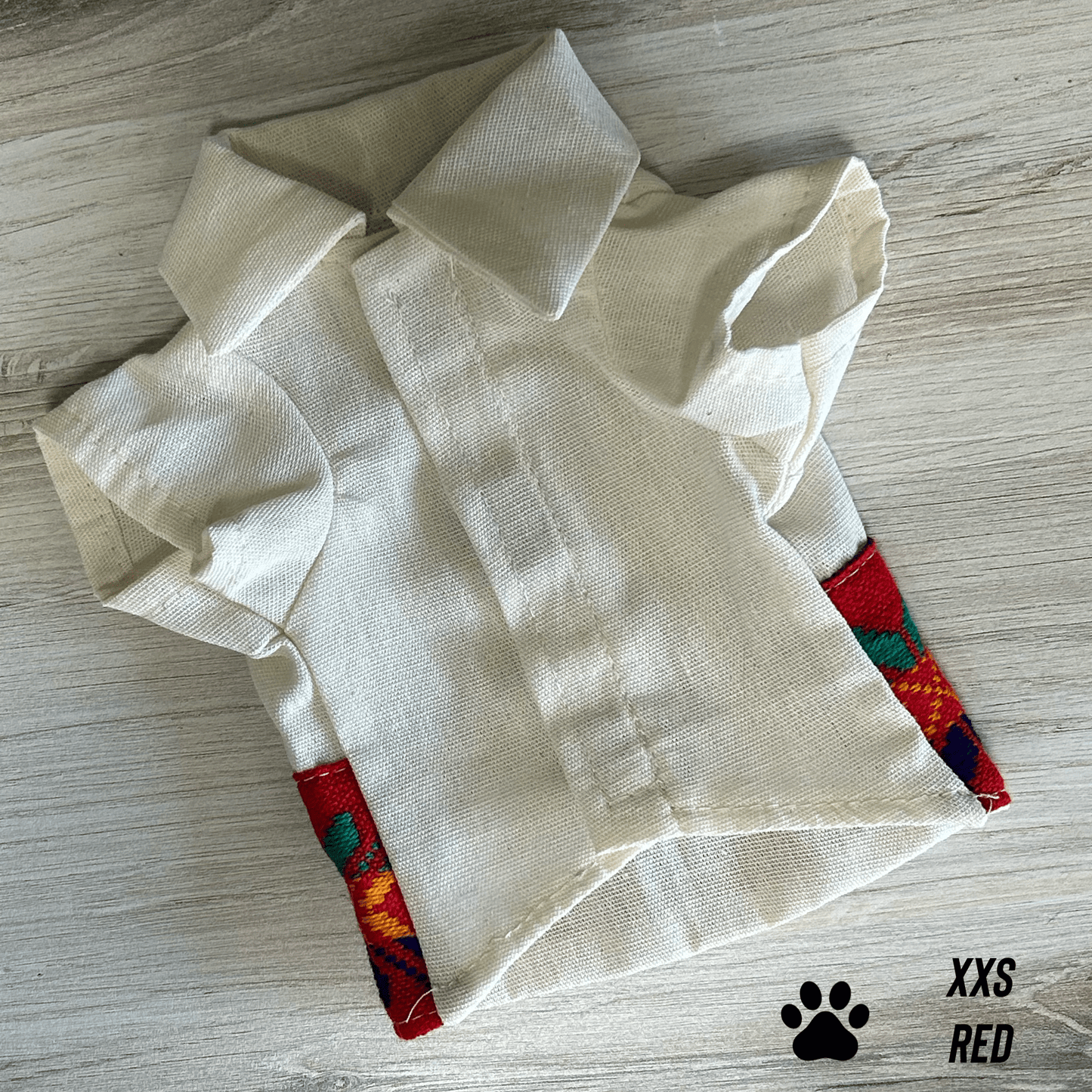 Mexican Style Dog Guayabera Shirt - Cambaya