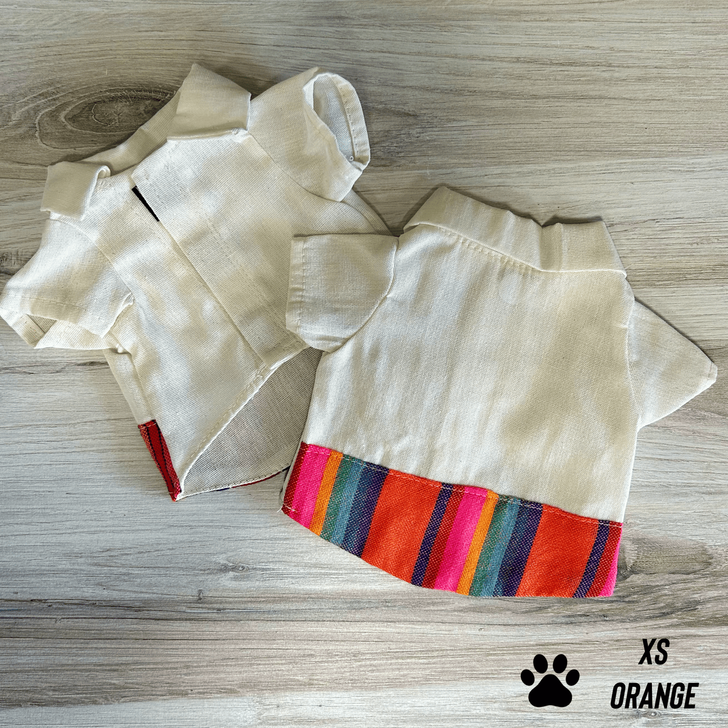 Mexican Style Dog Guayabera Shirt - Cambaya