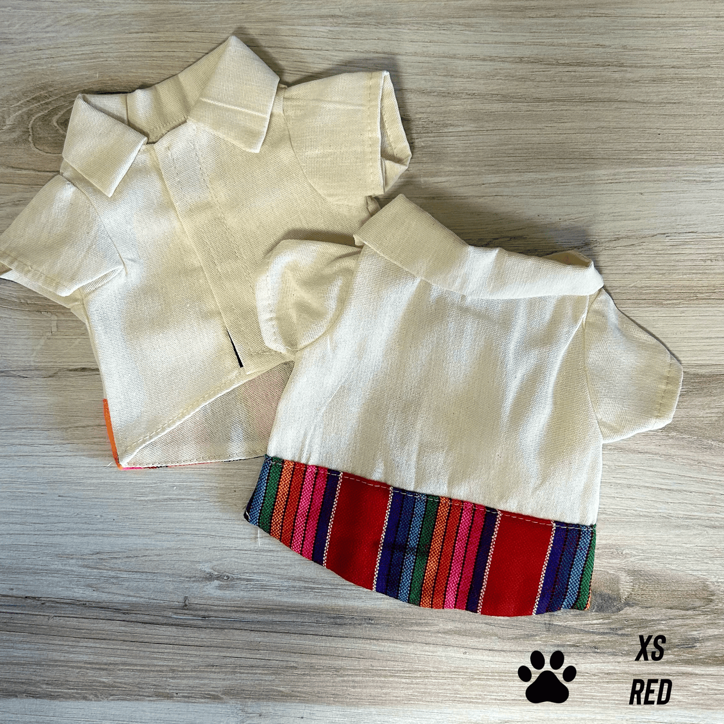 Mexican Style Dog Guayabera Shirt - Cambaya