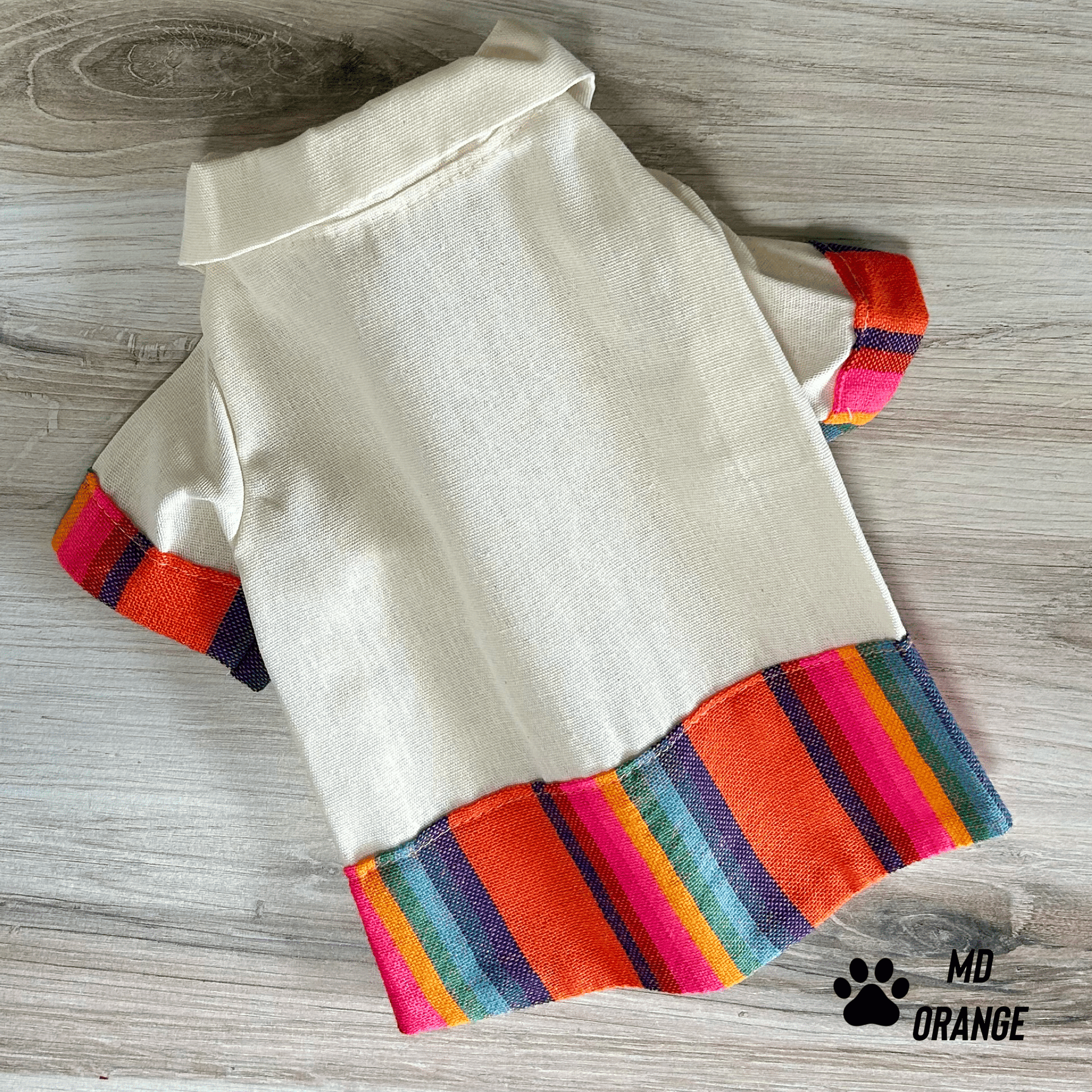 Mexican Style Dog Guayabera Shirt - Cambaya