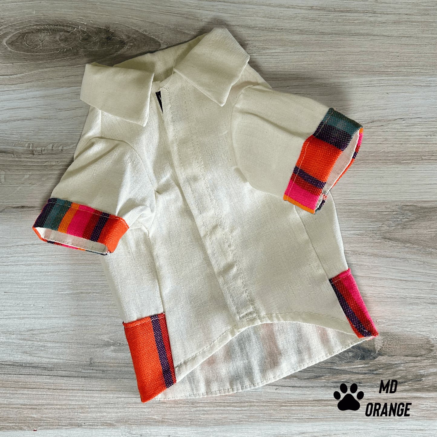 Mexican Style Dog Guayabera Shirt - Cambaya