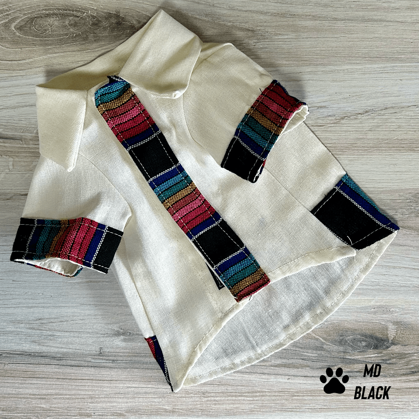 Mexican Style Dog Guayabera Shirt - Cambaya