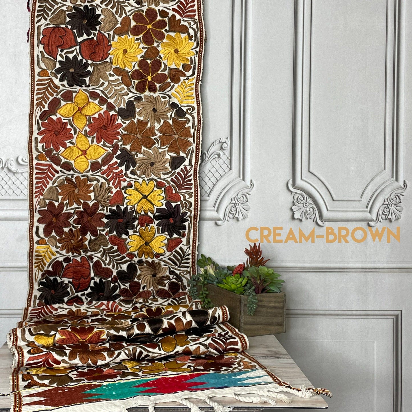 Mexican Table Runner - Zinia