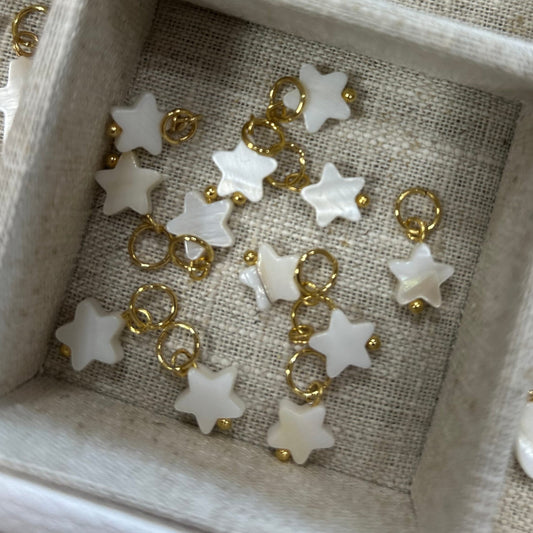 Mother-of-Pearl Star Charm Mother-of-Pearl Star Charm | Handmade in Mexico | Camelia