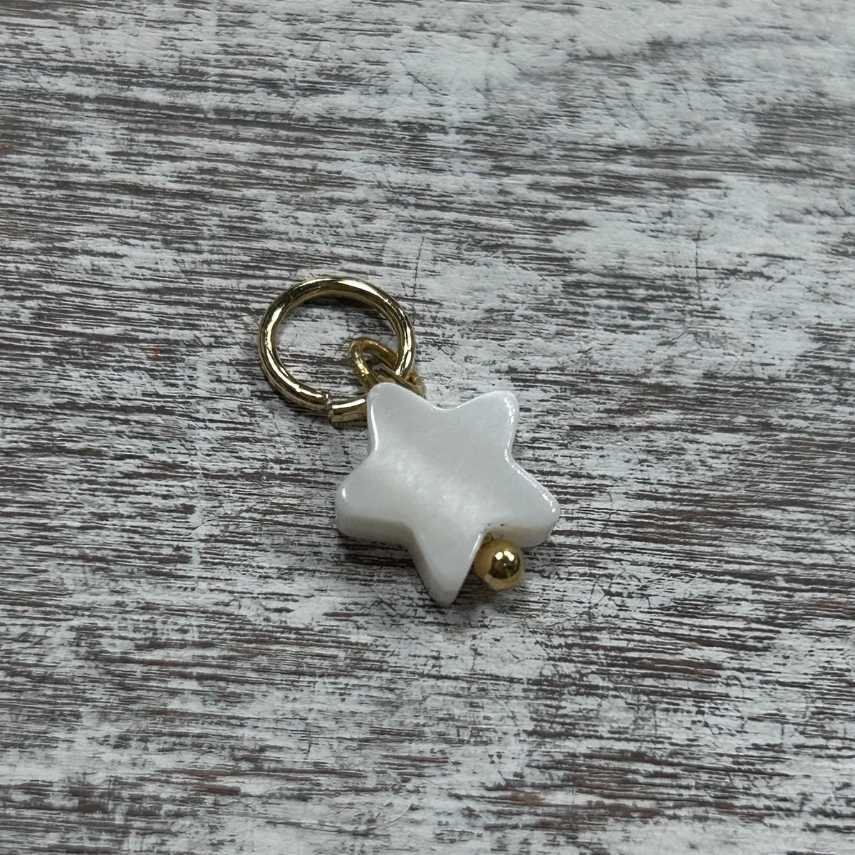 Mother-of-Pearl Star Charm Mother-of-Pearl Star Charm | Handmade in Mexico | Camelia