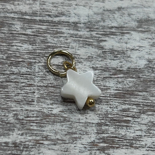 Mother-of-Pearl Star Charm Mother-of-Pearl Star Charm | Handmade in Mexico | Camelia