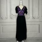 Oaxacan Butterfly Sleeve Tiered Midi Dress Oaxacan Butterfly Sleeve Tiered Midi Dress