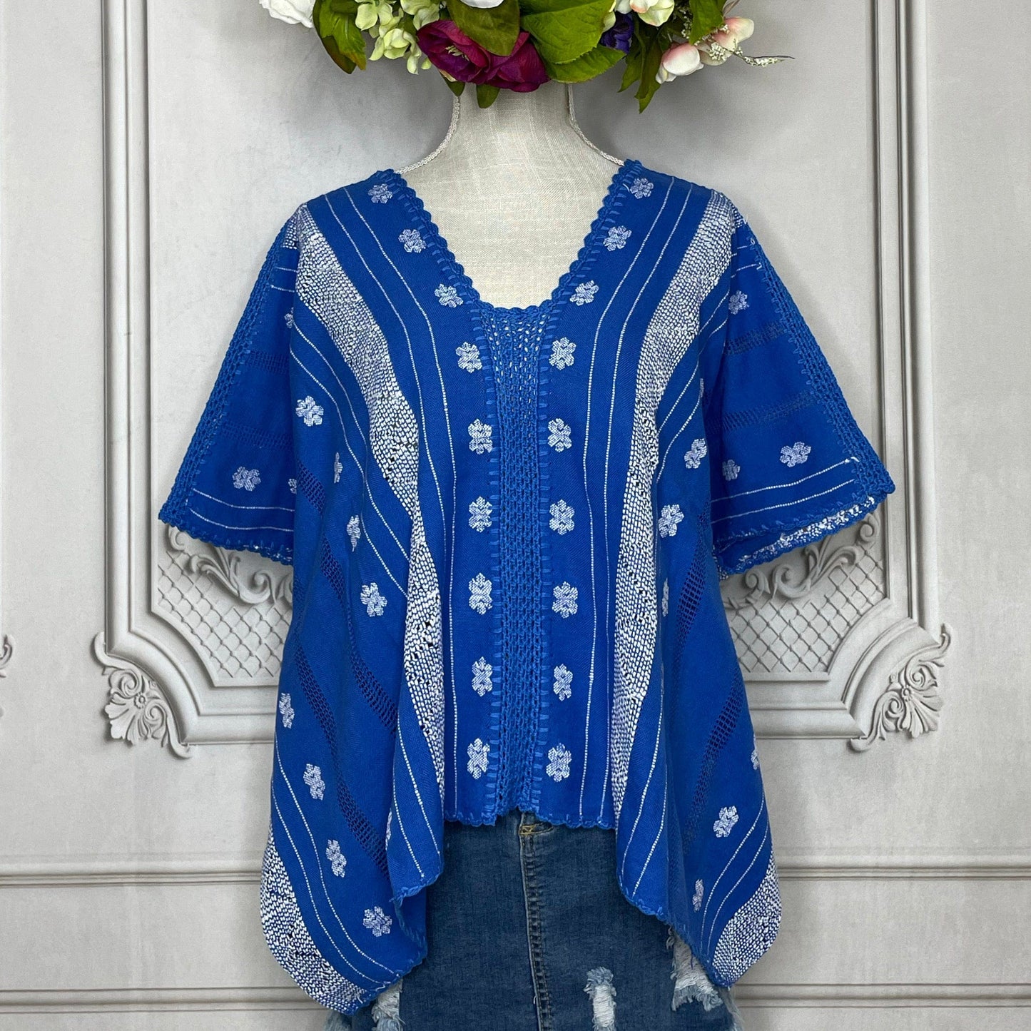 Oaxacan Huipil Blouse - Amuzgo