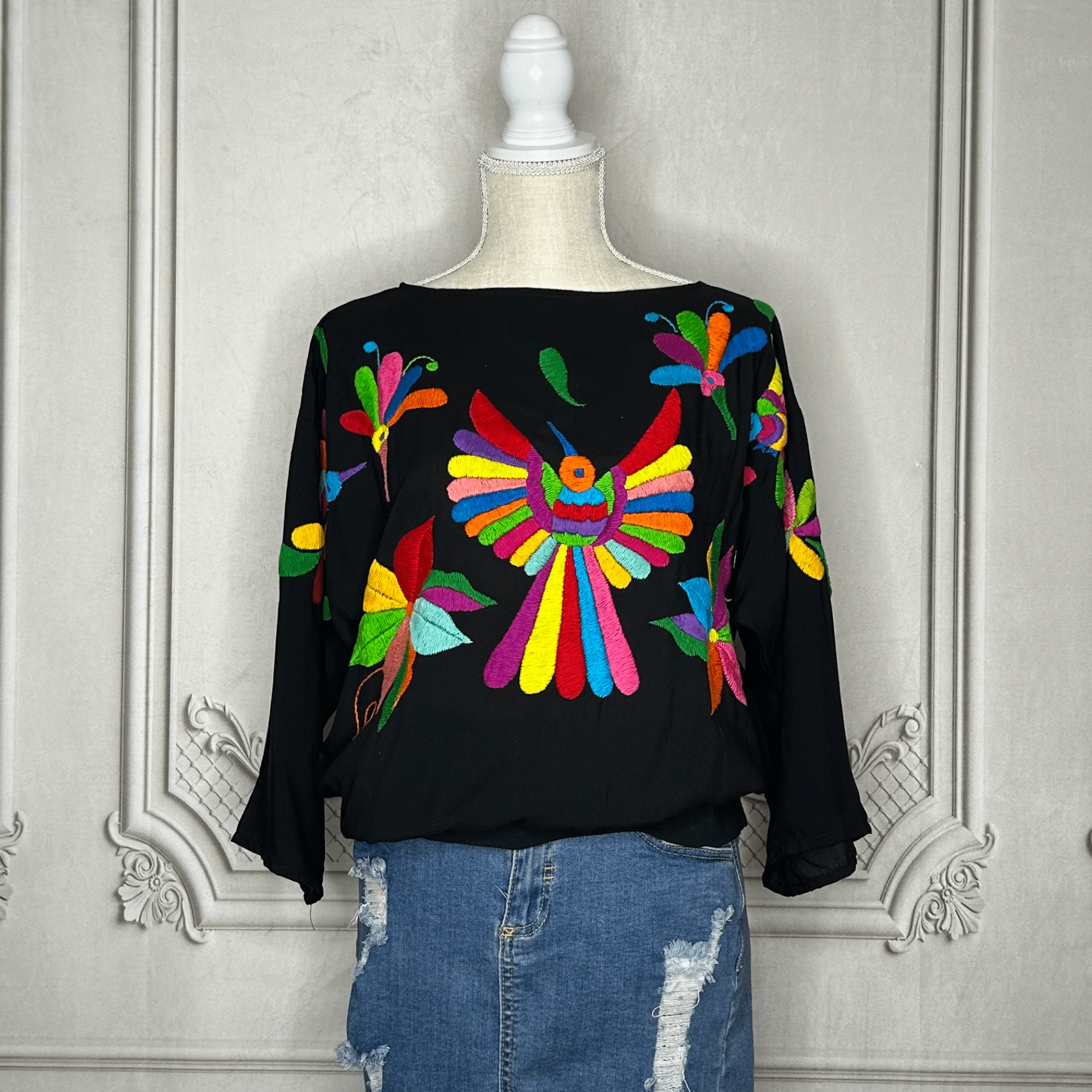 Otomi Kimono Sleeve Blouse