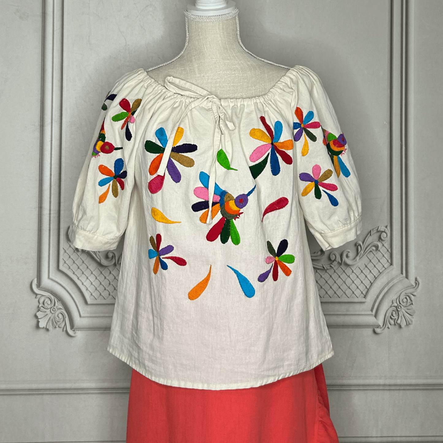 Otomi Peasant Blouse