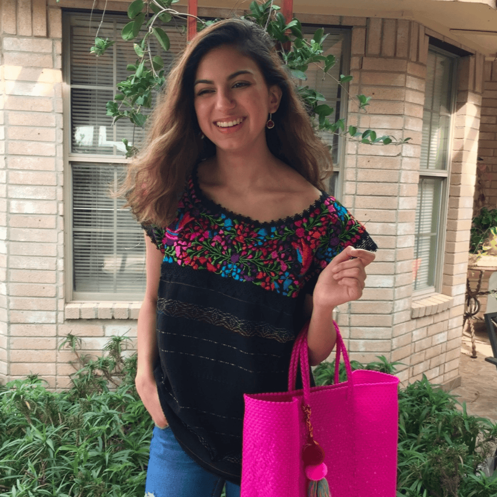 Paloma Loomed Mexican Blouse - Multi Paloma Loomed Mexican Blouse - Multi