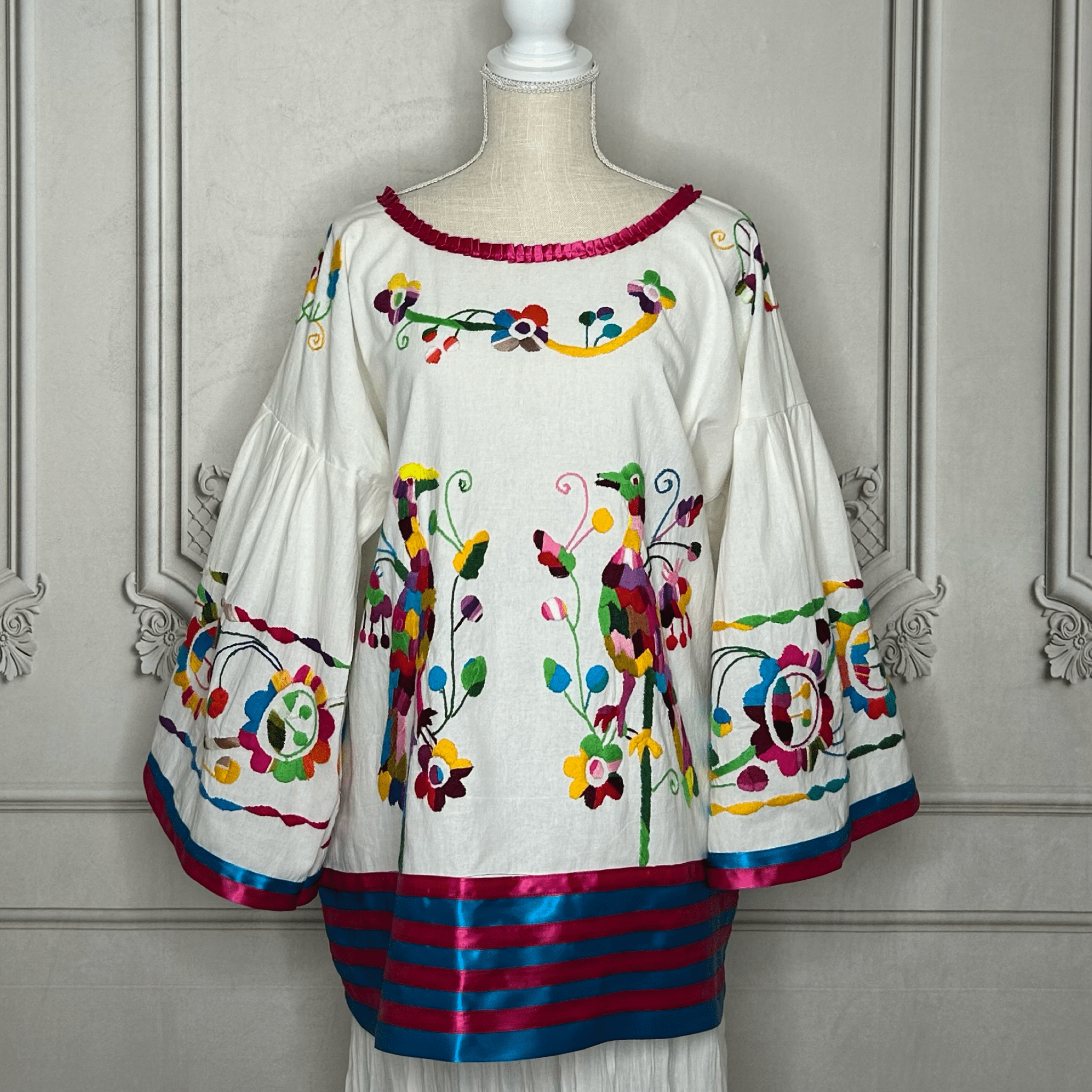 Paradise Huautla Blouse - Bell Sleeves Paradise Huautla Blouse - Bell Sleeves