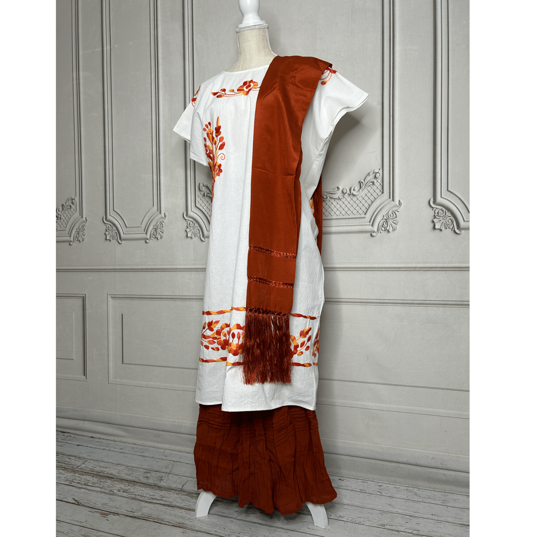 Paradise Huipil Dress -  Huautla