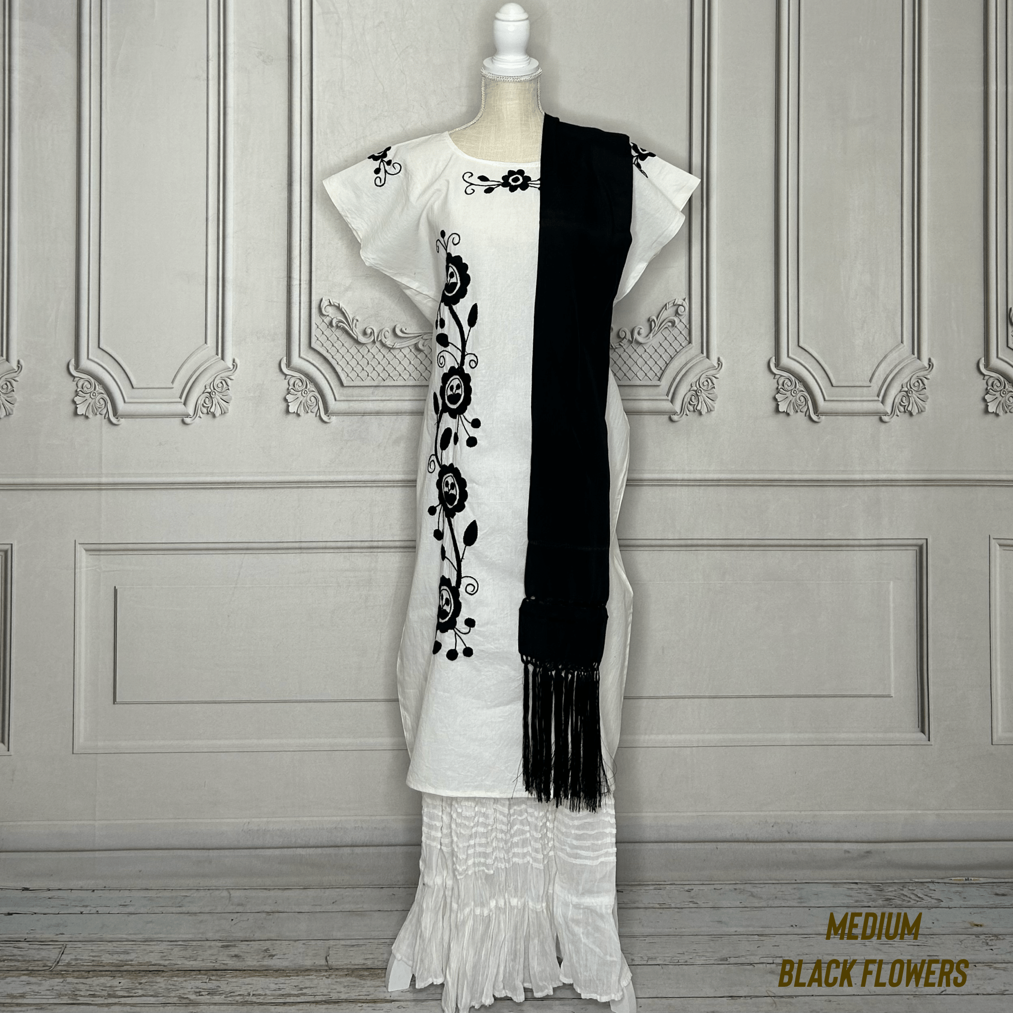 Paradise Huipil Dress -  Huautla