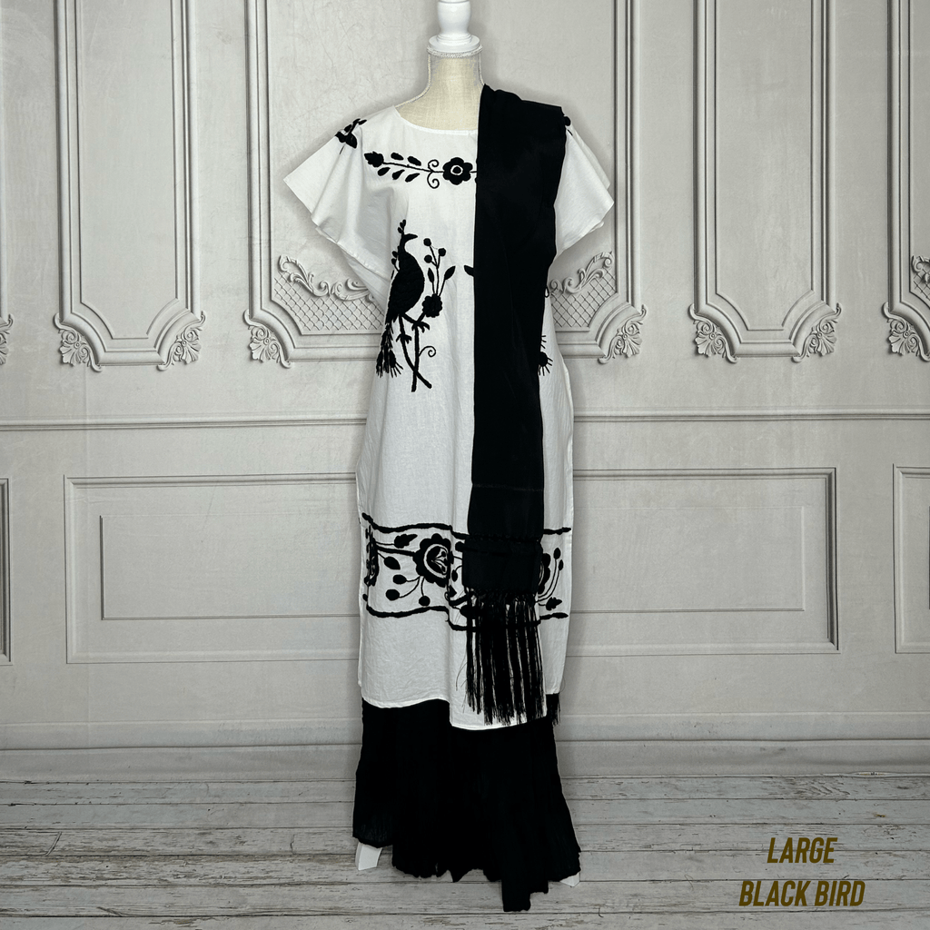 Paradise Huipil Dress -  Huautla