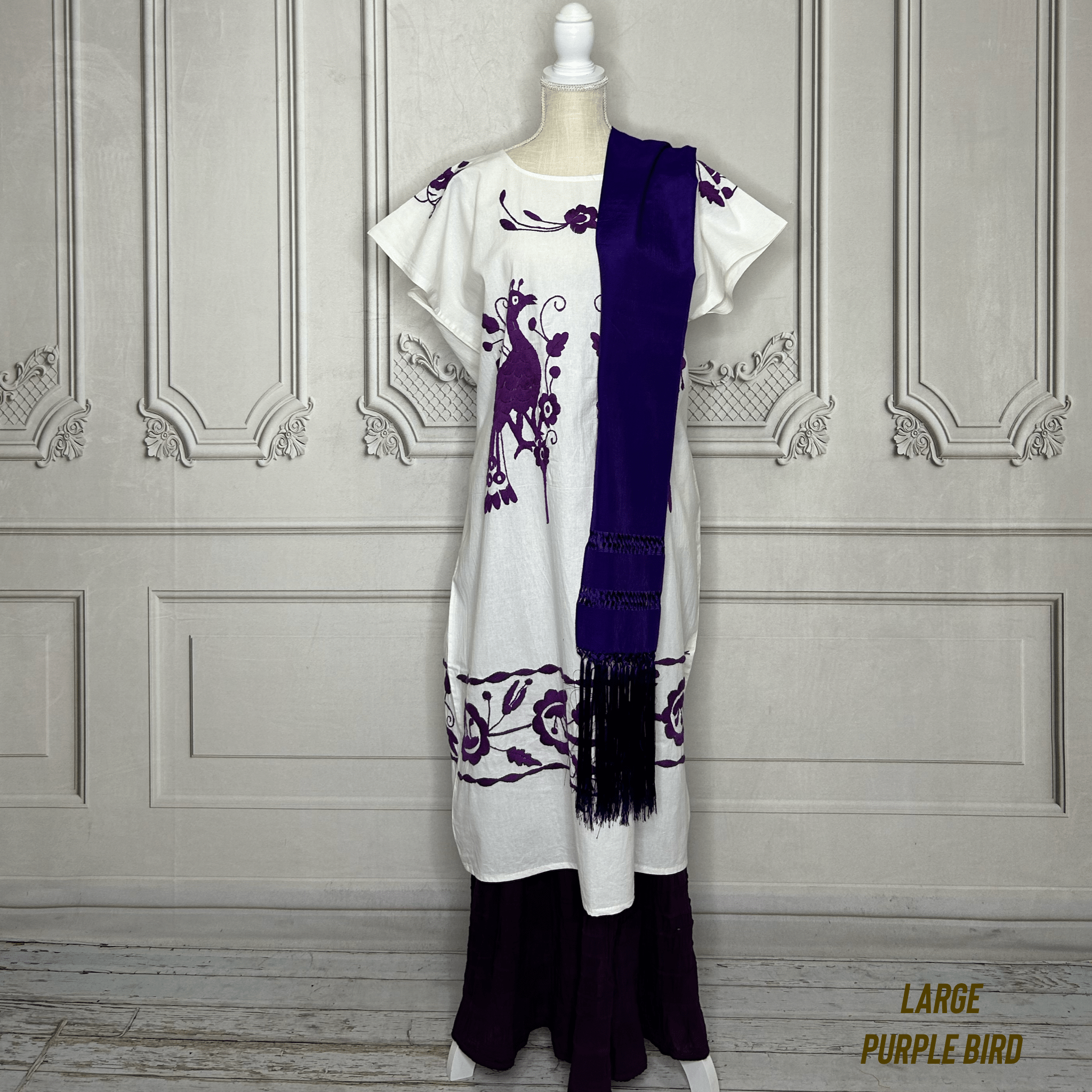 Paradise Huipil Dress -  Huautla