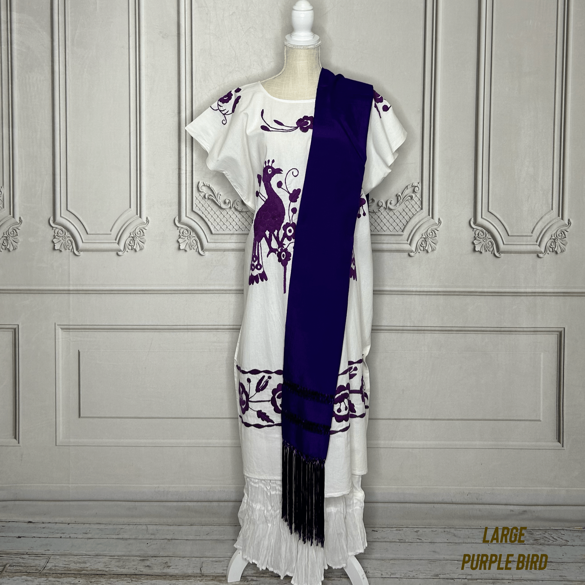 Paradise Huipil Dress -  Huautla