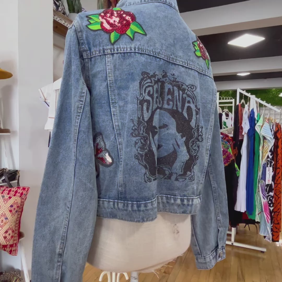 Tejano Embellished Denim Jacket