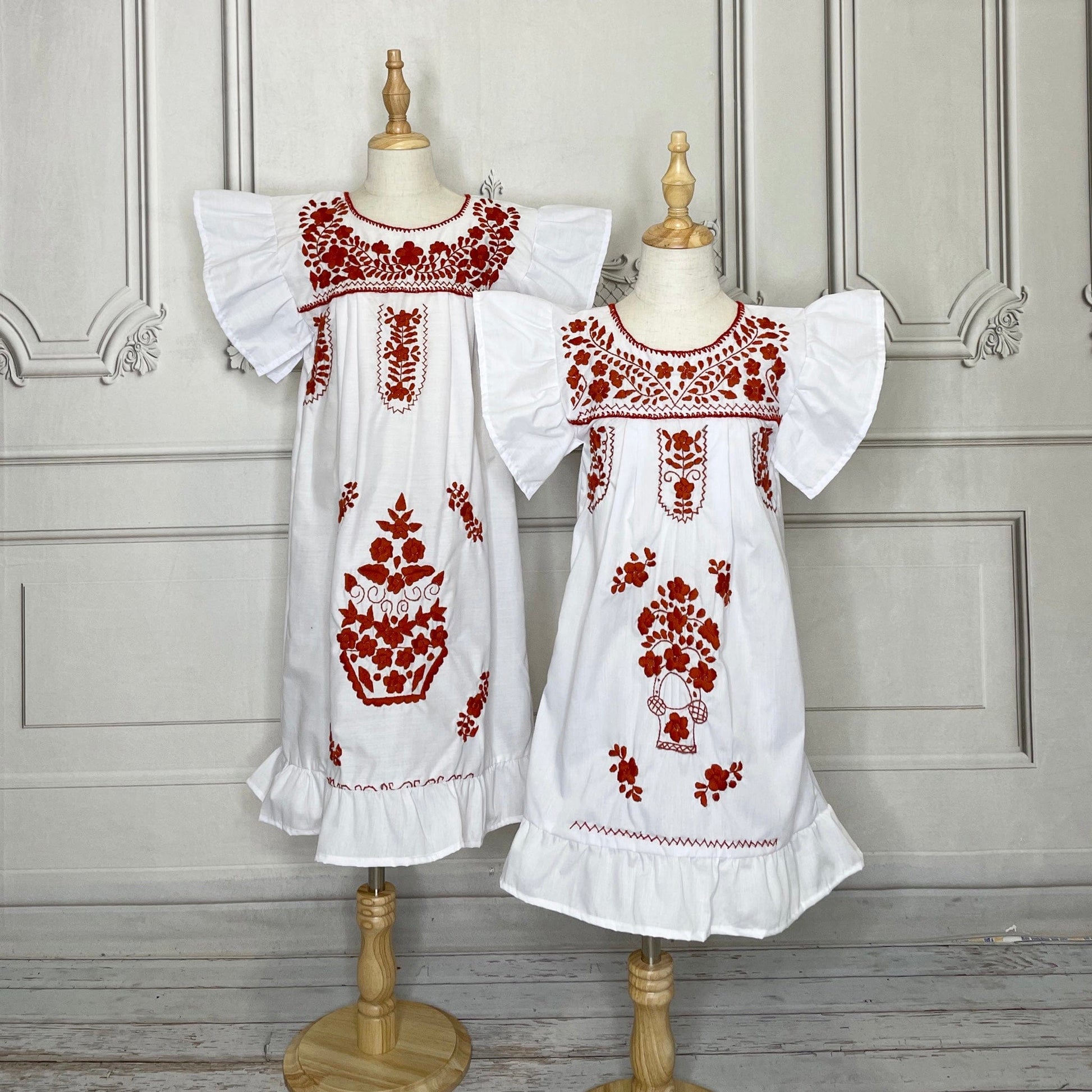 Mexicaine Robe Longue Habillé Robe Charleston Robe Femme 1920