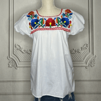 Puebla Mexican Blouse for Women