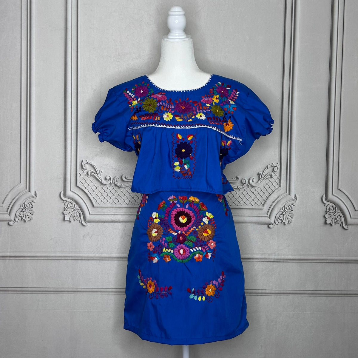 Puebla Mexican Two Piece Outfit Puebla Mexican Two Piece Outfit