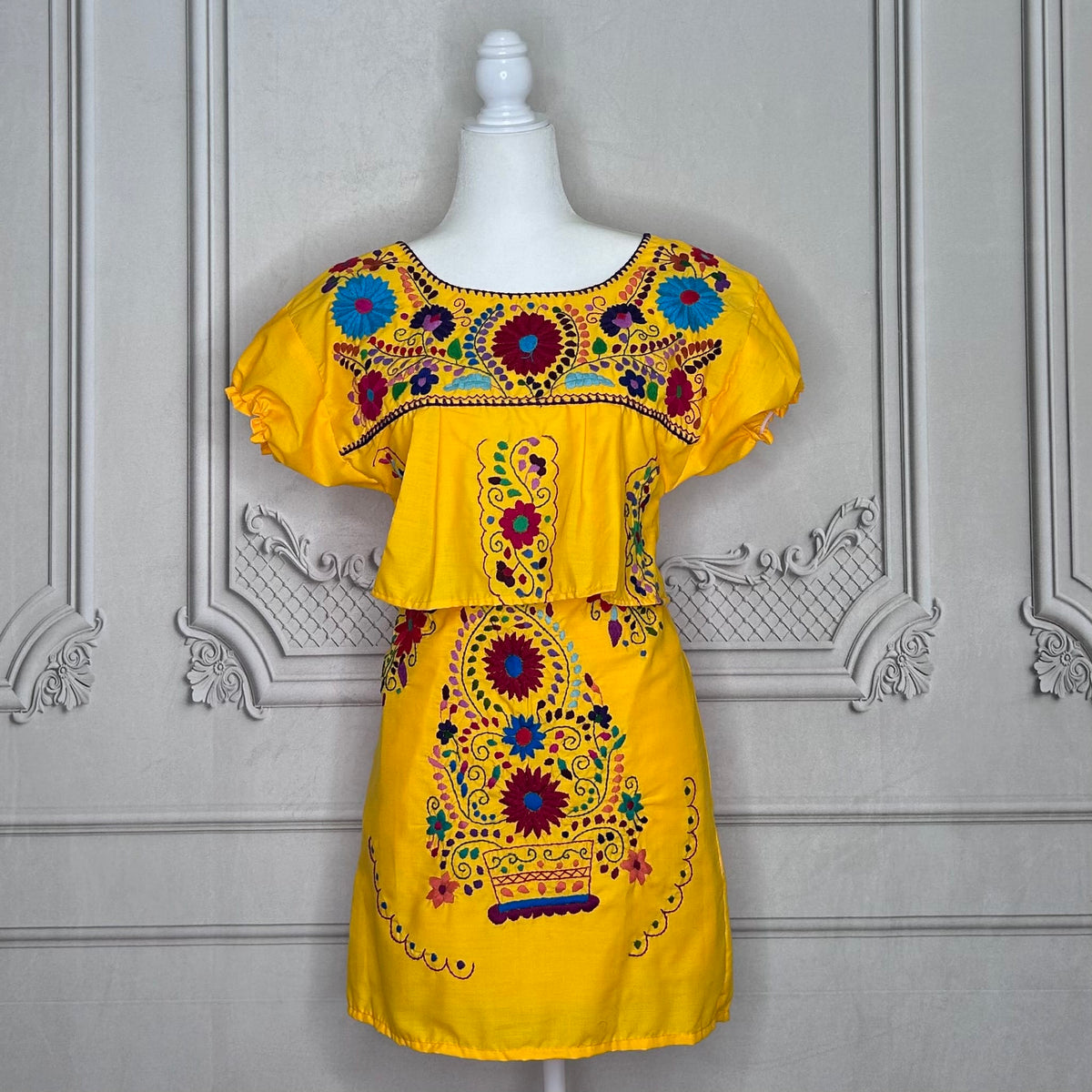 Puebla Mexican Two Piece Outfit Puebla Mexican Two Piece Outfit
