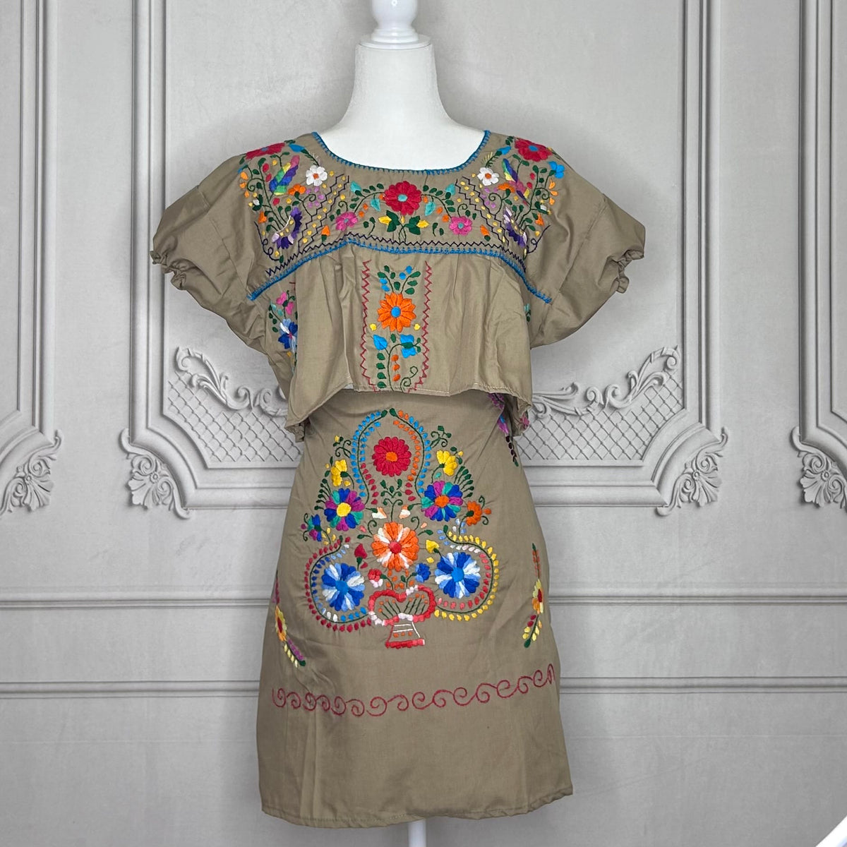 Puebla Mexican Two Piece Outfit Puebla Mexican Two Piece Outfit