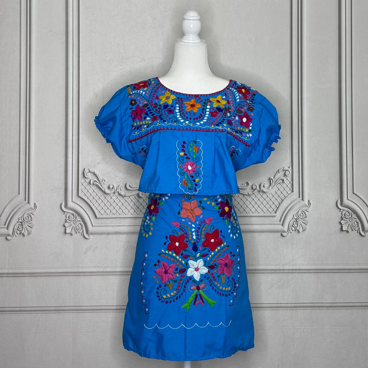 Puebla Mexican Two Piece Outfit Puebla Mexican Two Piece Outfit