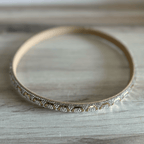 Rhinestone Bling Hat Band - Gold 1 Rhinestone Bling Hat Band - Gold 1