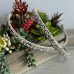 Rhinestone Bling Hat Band - Gold 1 Rhinestone Bling Hat Band - Gold 1