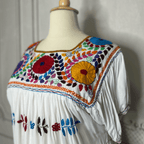 Rococo Puffed Sleeve Tiered Dress - Mini Rococo Puffed Sleeve Tiered Dress - Mini