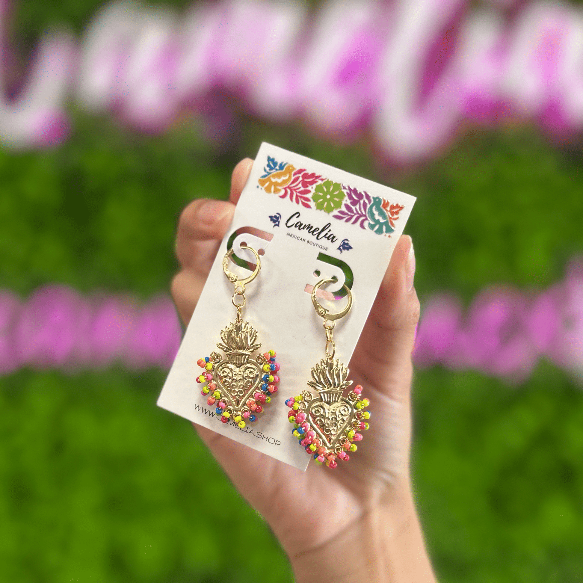 Sacred Heart Earrings Sacred Heart Earrings