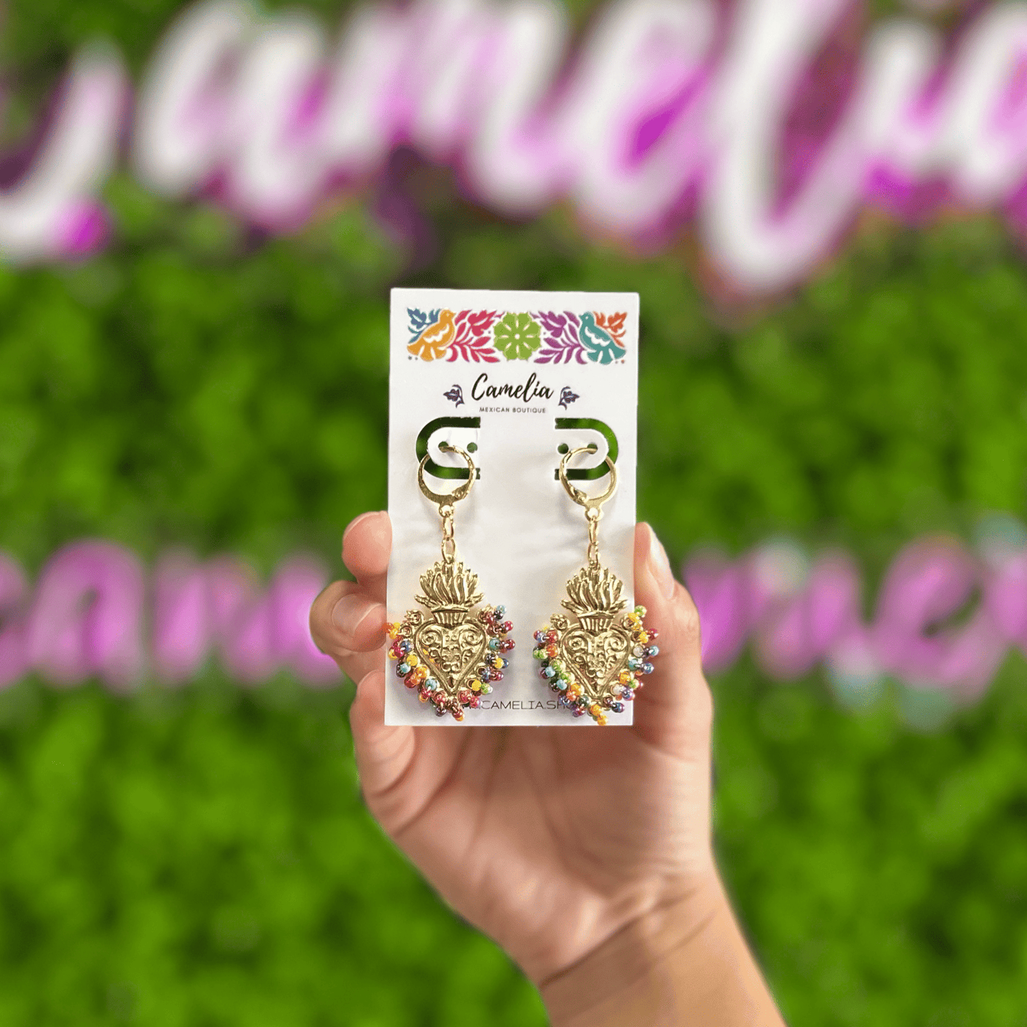 Sacred Heart Earrings Sacred Heart Earrings