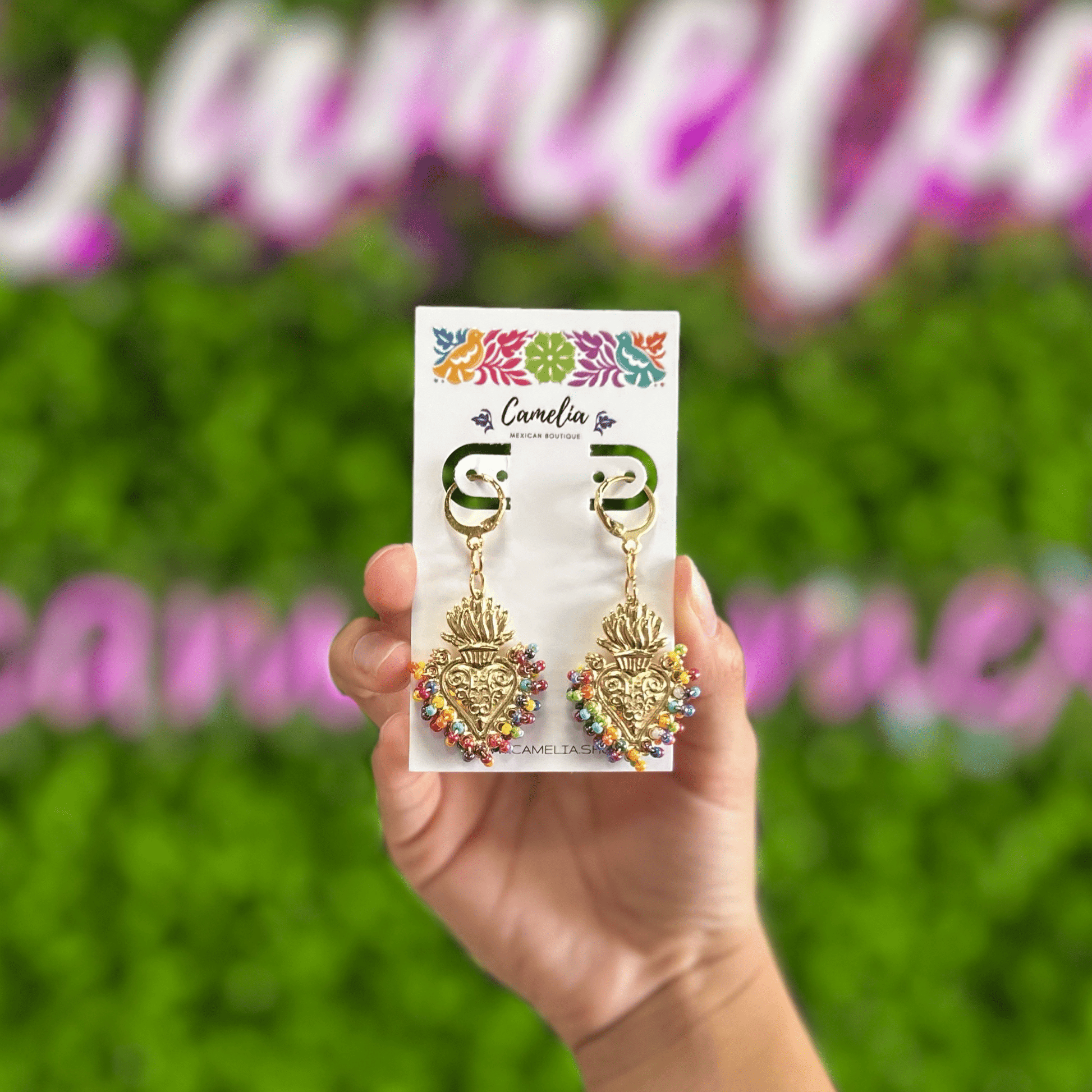 Sacred Heart Earrings Sacred Heart Earrings