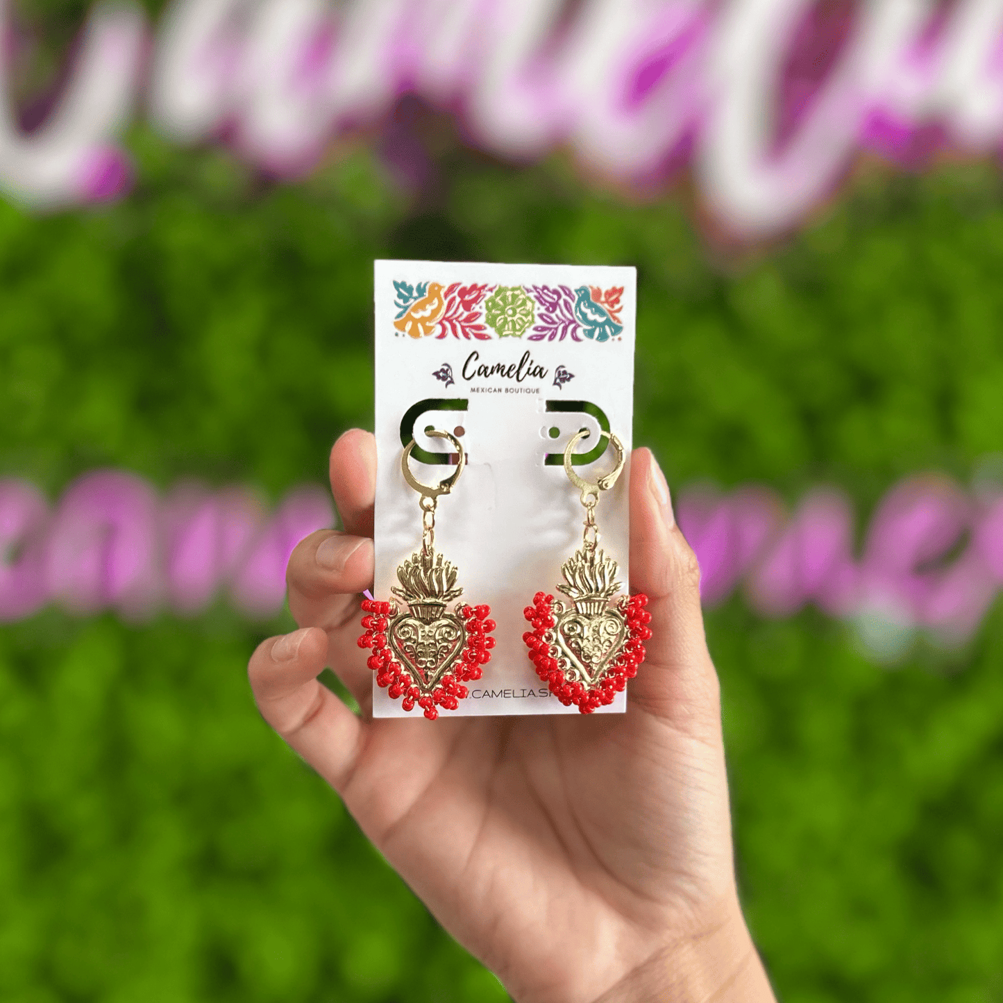 Sacred Heart Earrings Sacred Heart Earrings