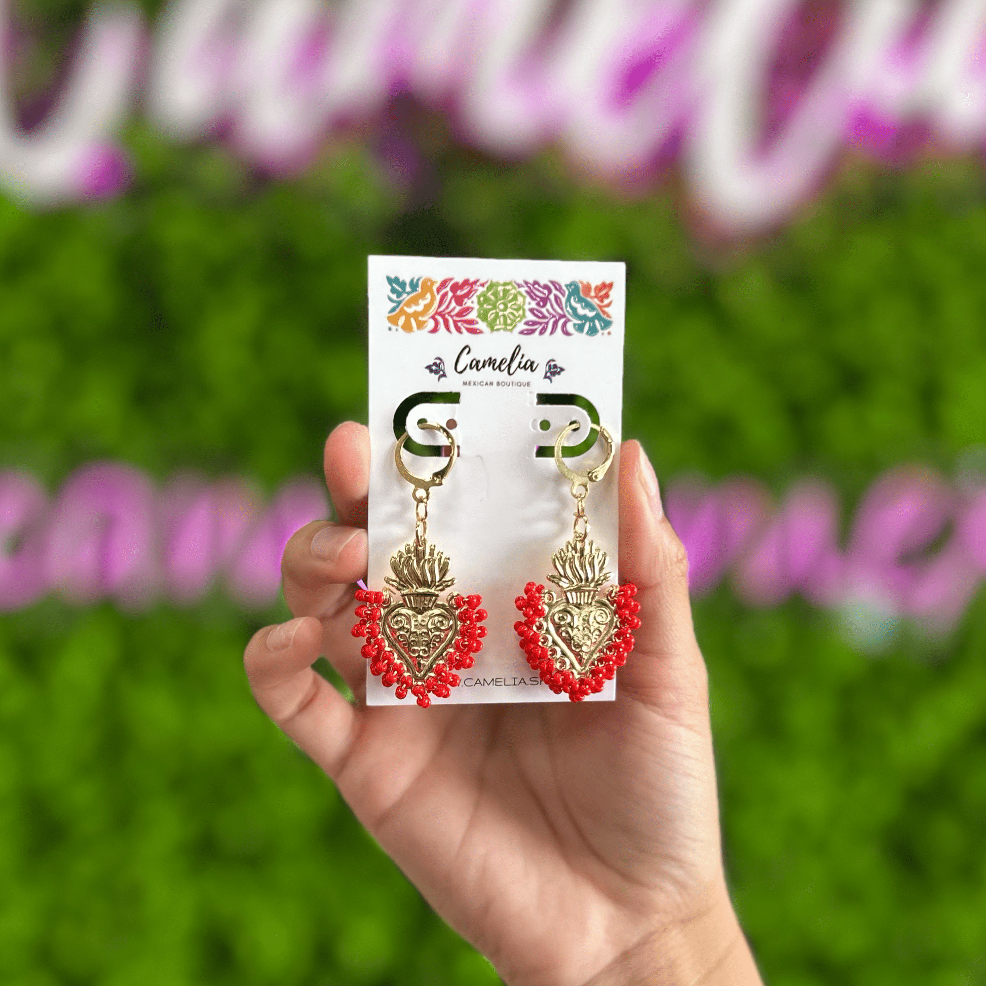 Sacred Heart Earrings Sacred Heart Earrings