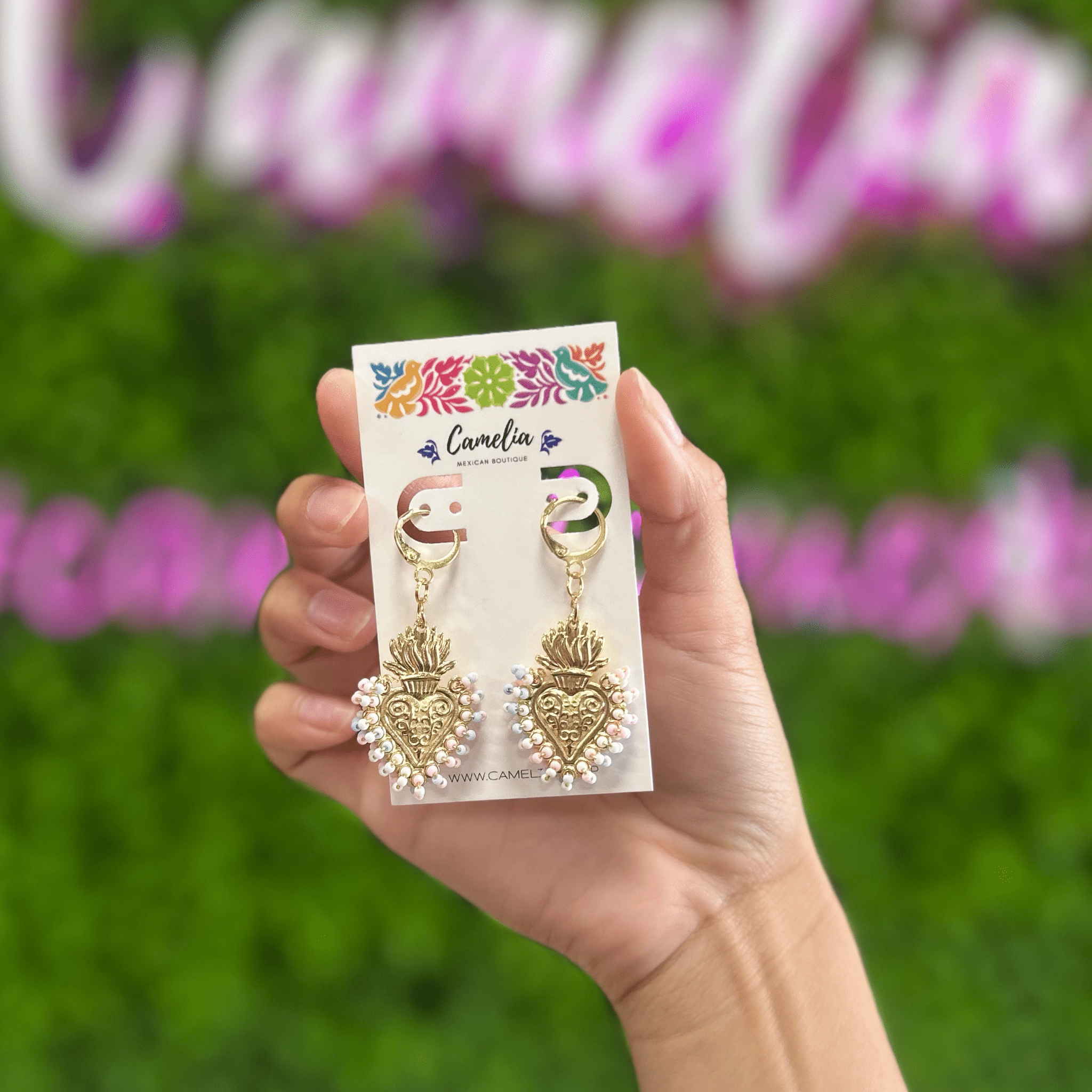 Sacred Heart Earrings Sacred Heart Earrings