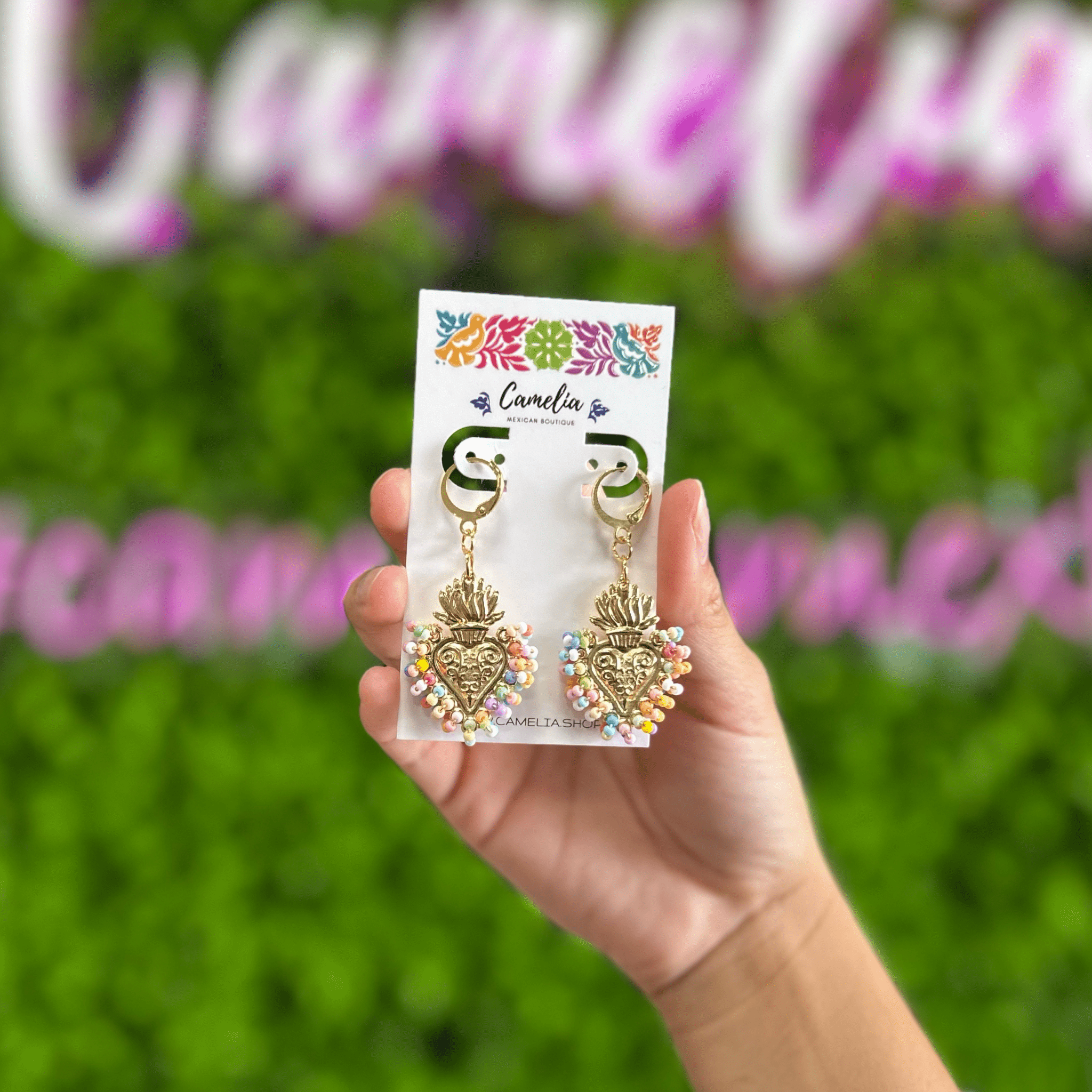 Sacred Heart Earrings Sacred Heart Earrings