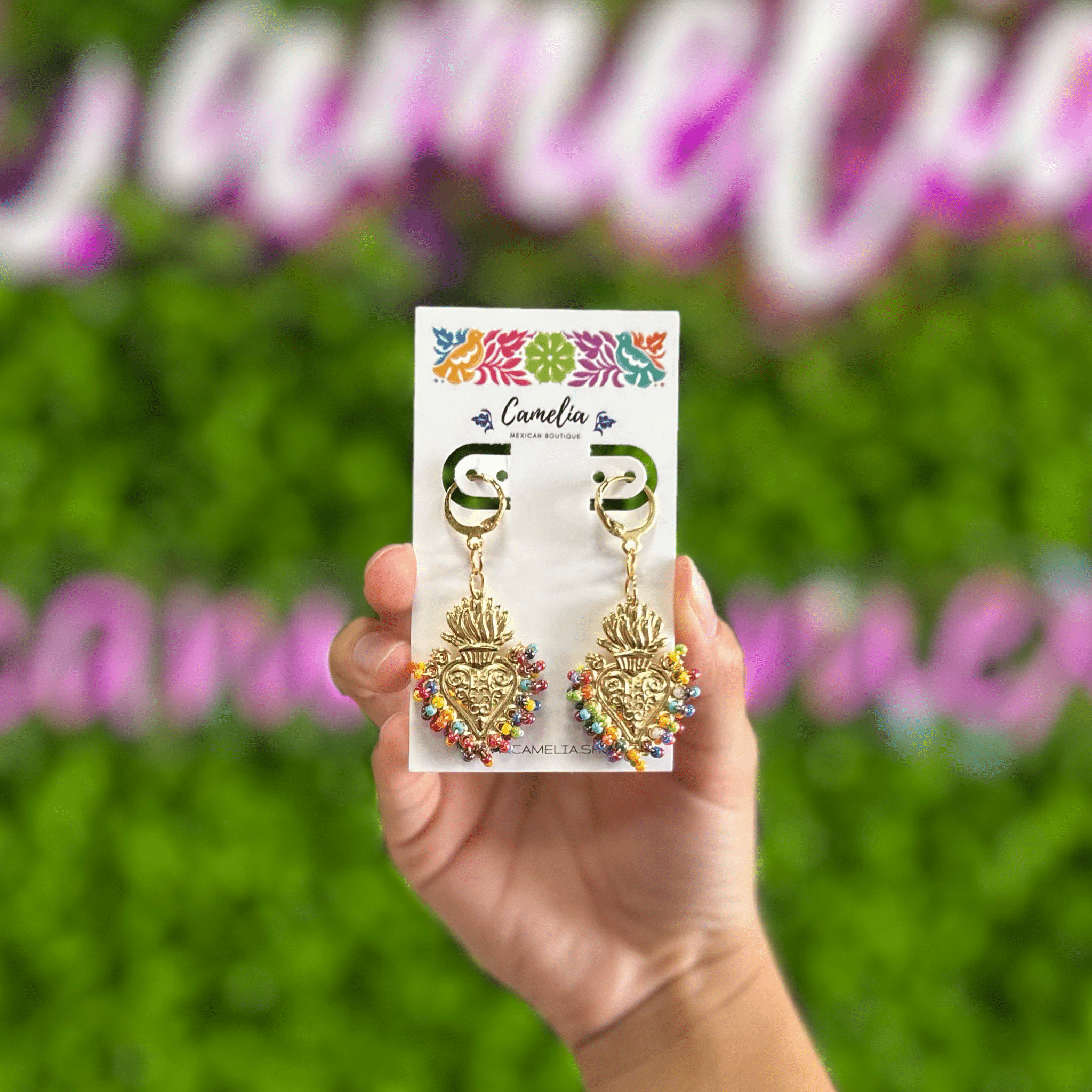 Sacred Heart Earrings Sacred Heart Earrings