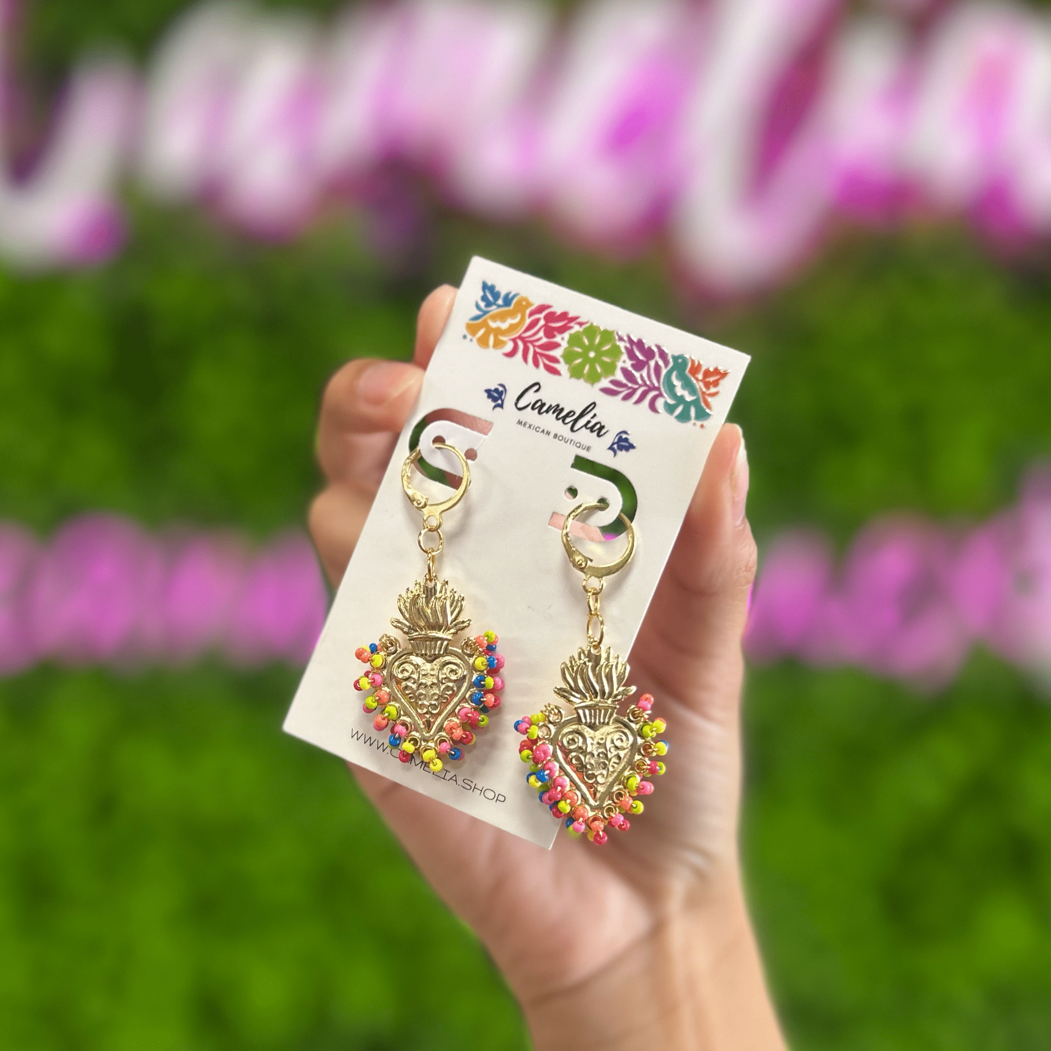 Sacred Heart Earrings Sacred Heart Earrings