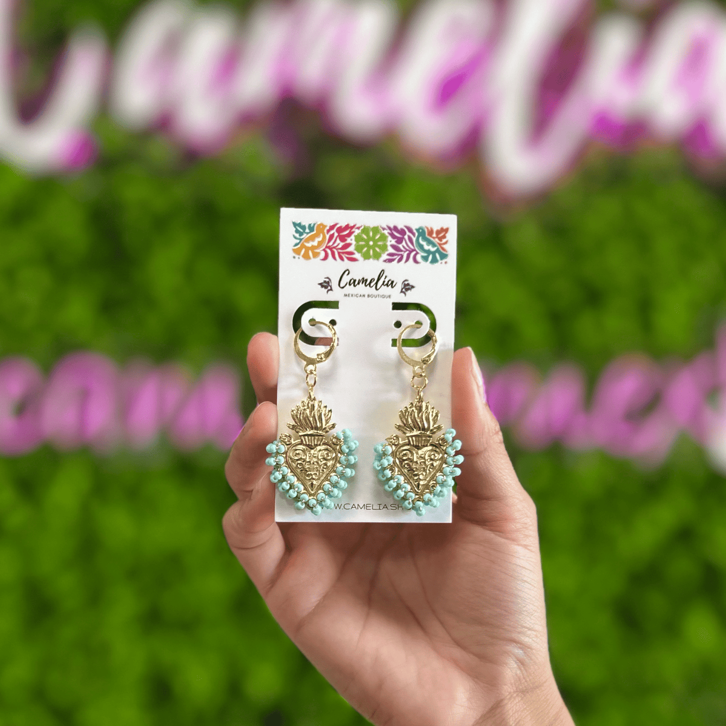 Sacred Heart Earrings Sacred Heart Earrings