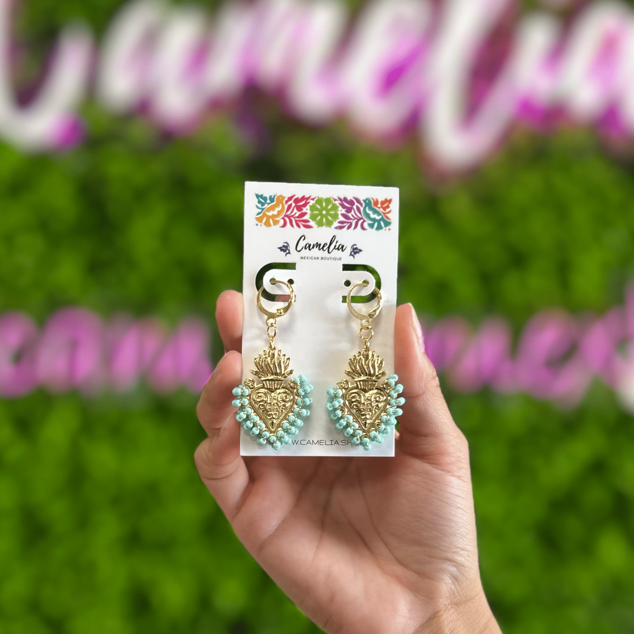 Sacred Heart Earrings Sacred Heart Earrings