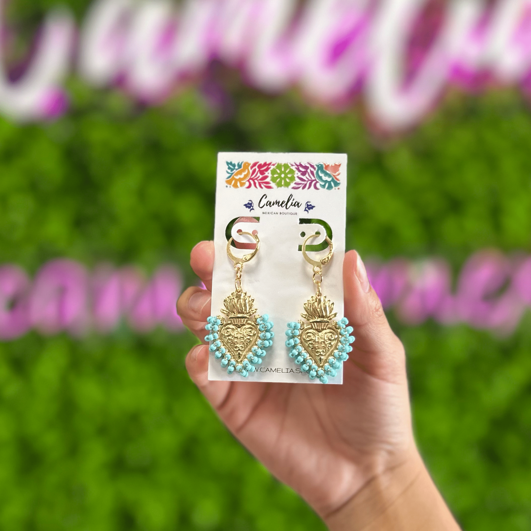 Sacred Heart Earrings Sacred Heart Earrings