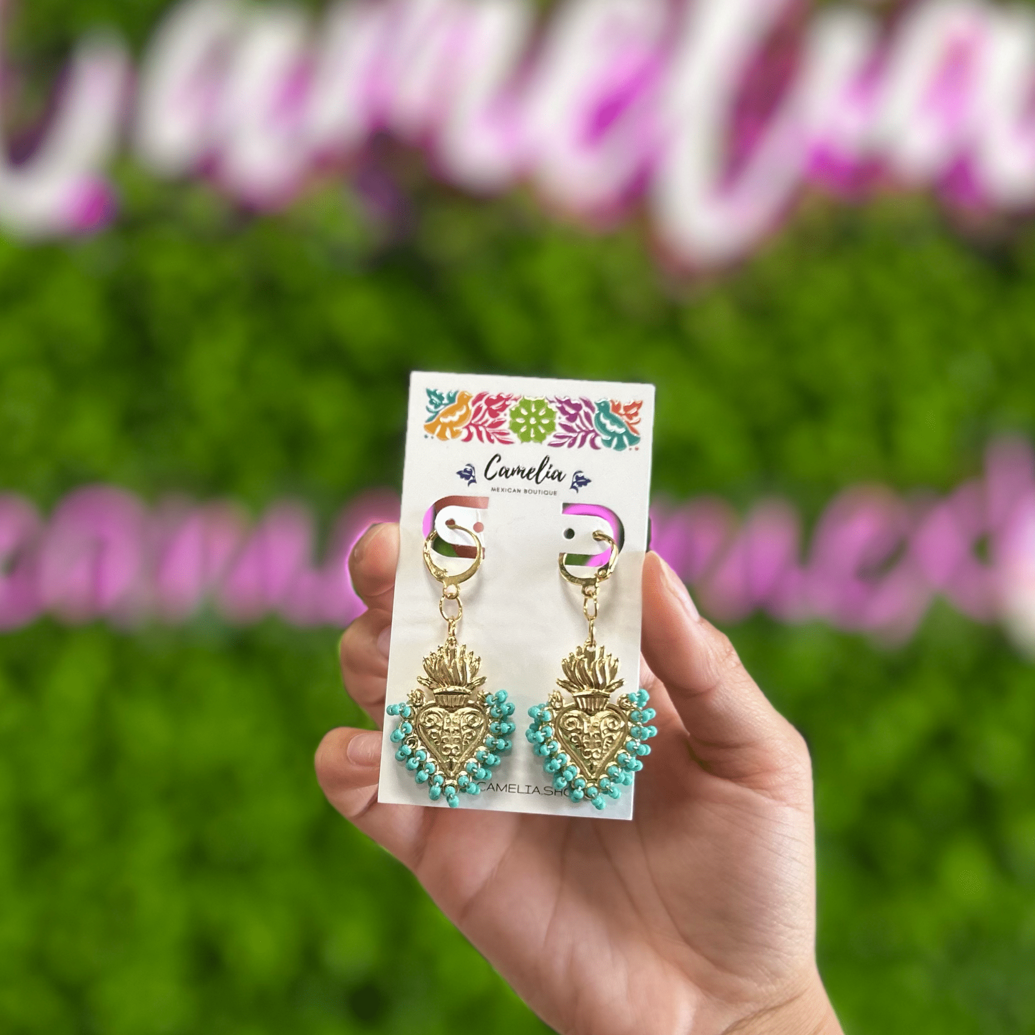 Sacred Heart Earrings Sacred Heart Earrings