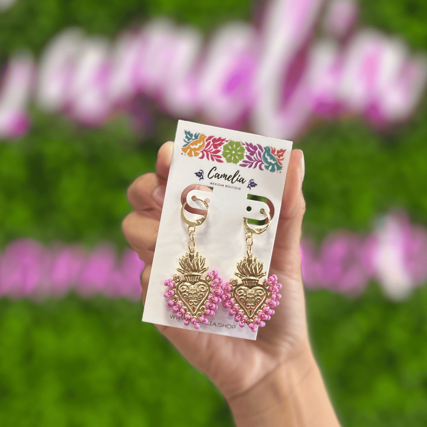 Sacred Heart Earrings Sacred Heart Earrings