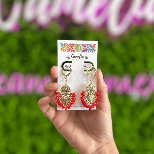 Sacred Heart Earrings Sacred Heart Earrings