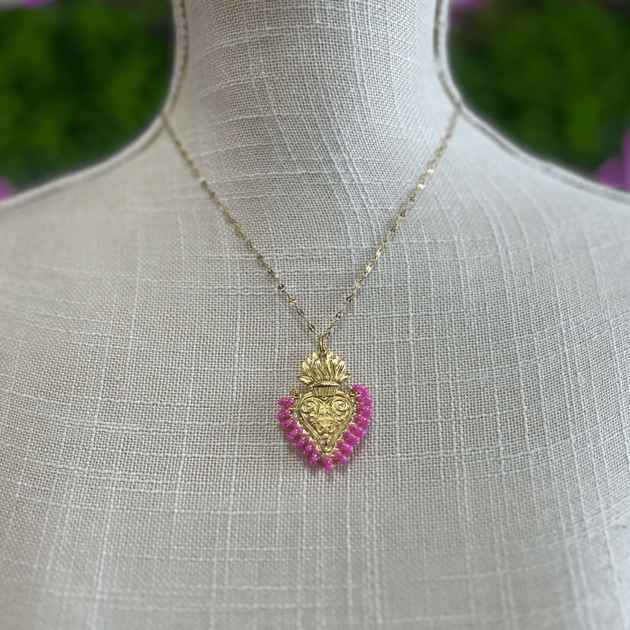 Sacred Heart Necklace Sacred Heart Necklace