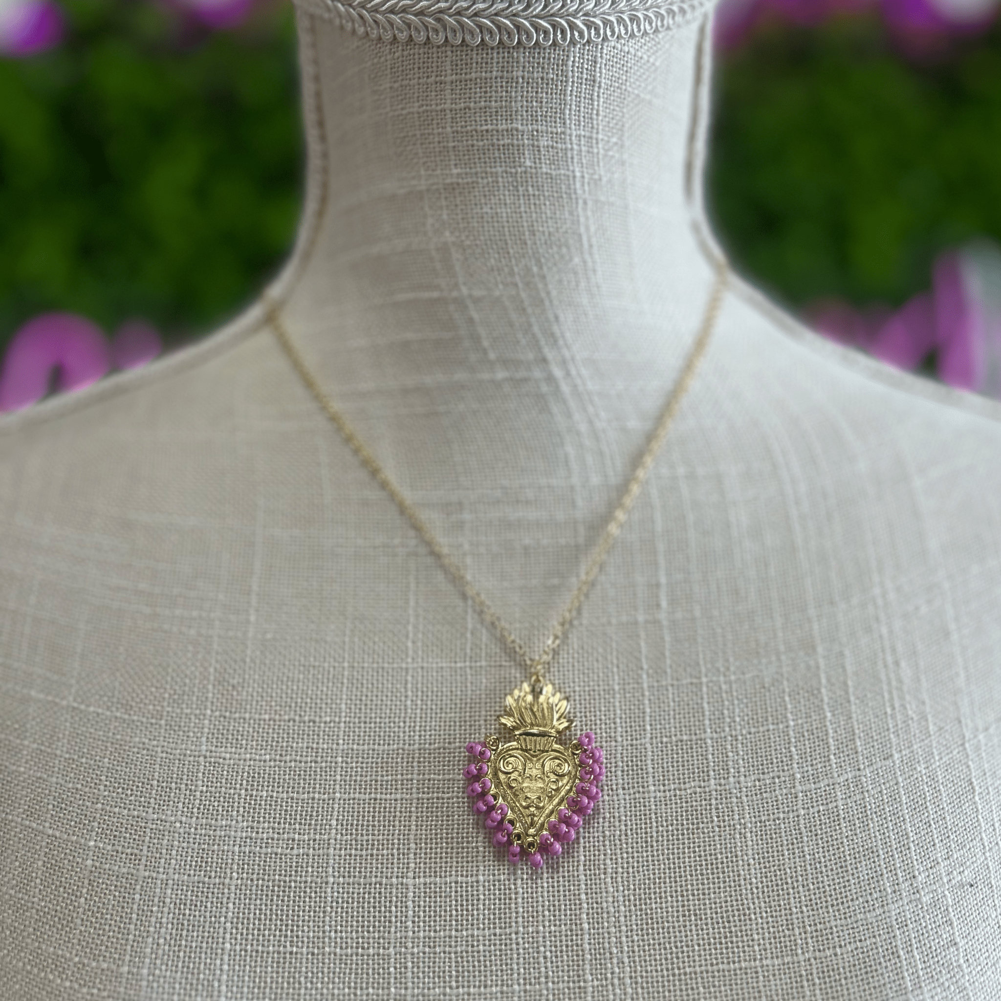 Sacred Heart Necklace Sacred Heart Necklace